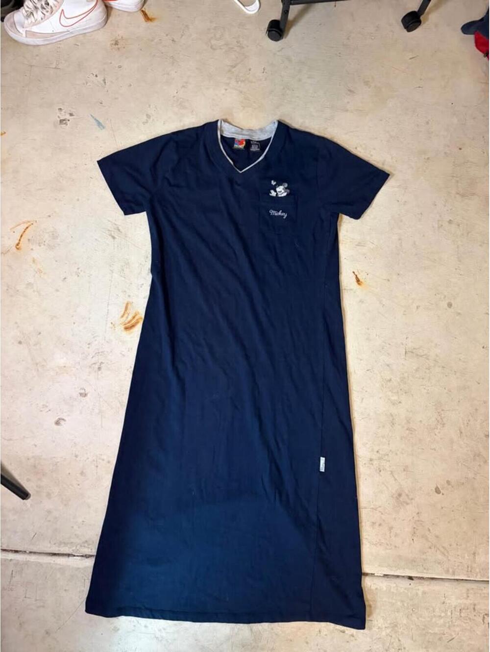 Mickey Unlimited Mickey Mouse V-Neck T-Shirt Dress Size Large